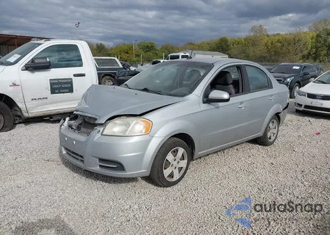 2010 Chevrolet Aveo Lt z USA, uszkodzony, nr VIN KL1TD5DE9AB070517